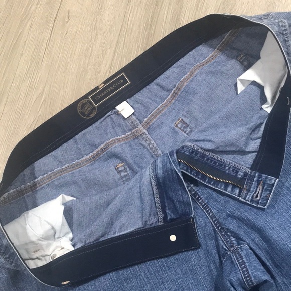 Charter Club Comfort Waist Denim Bermuda Shorts.    Size 22W - Picture 3 of 5